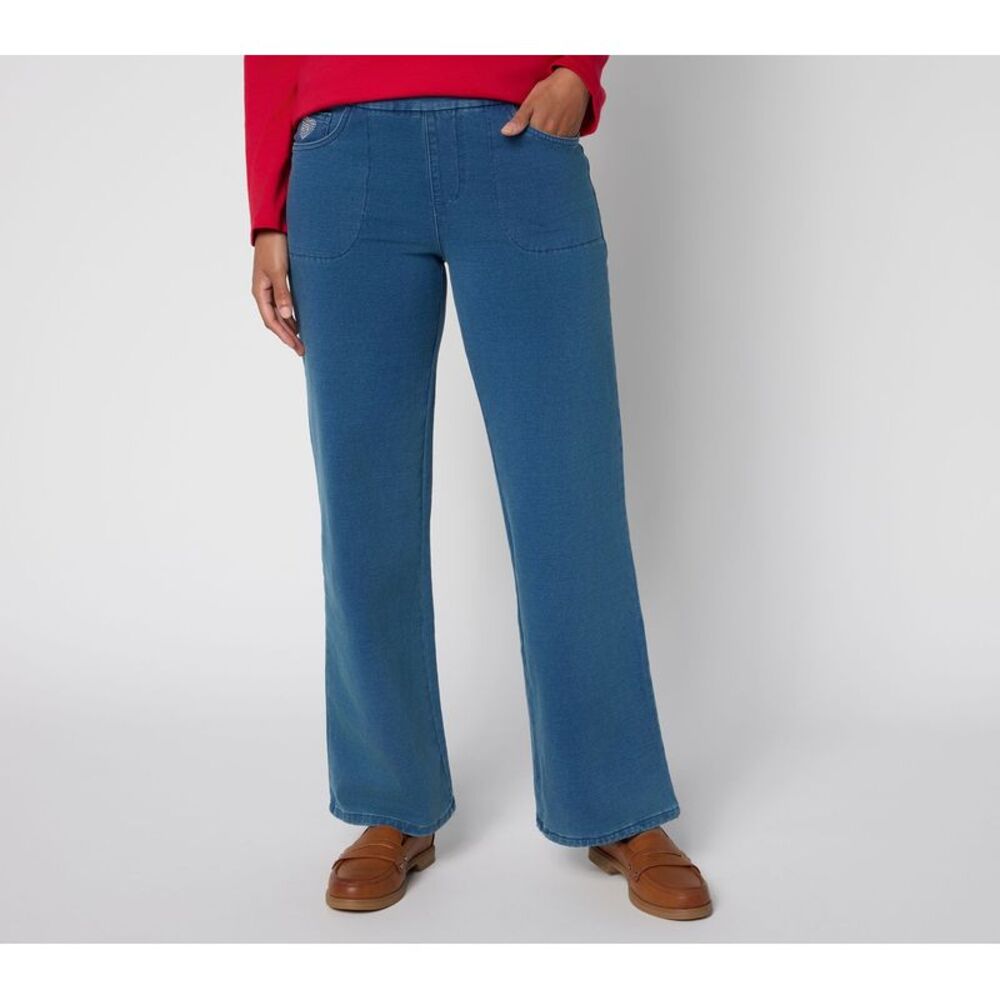 Quacker Factory Women's Pants Sz XL Make Your Selection: Blue